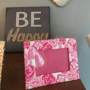 Phi Mu picture frame